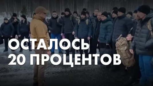 Осталось 20 процентов