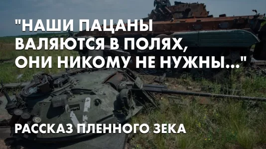 "Наши пацаны валяются в полях, они никому не нужны..."